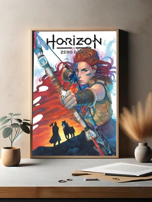 Героиня Horizon Zero Dawn в динамике - 3