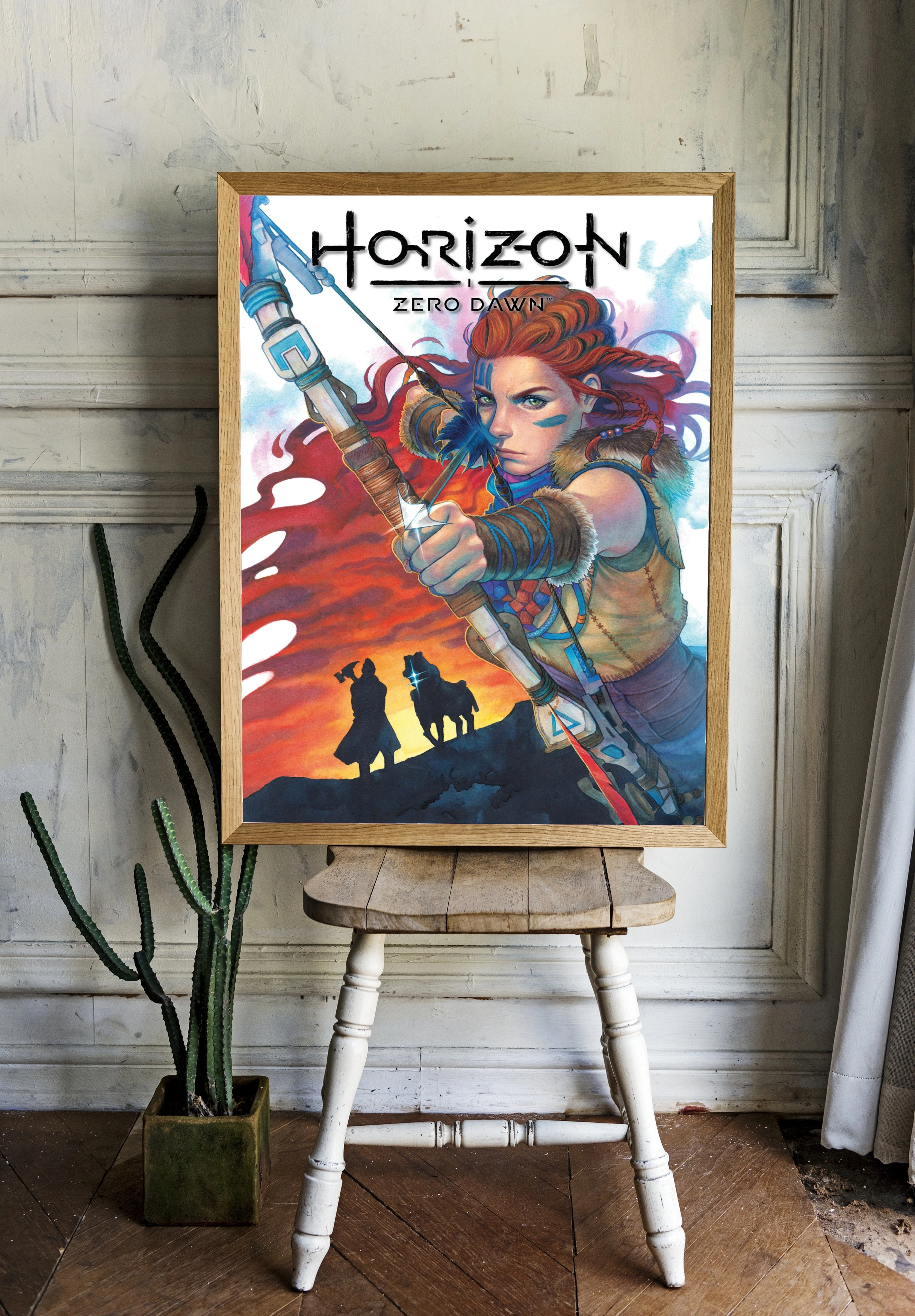Героиня Horizon Zero Dawn в динамике - 2