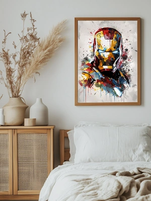 Железный человек в стиле абстракции - 5