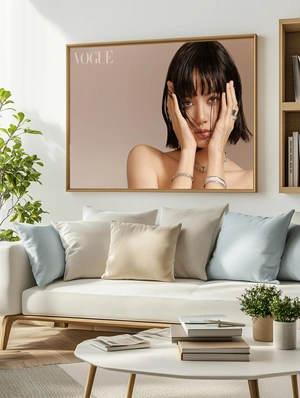 Портрет певицы Лиса в стиле Vogue - 3