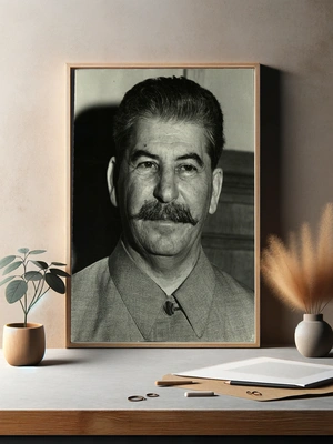 Исторический фотопортрет Иосиф Сталин - 3