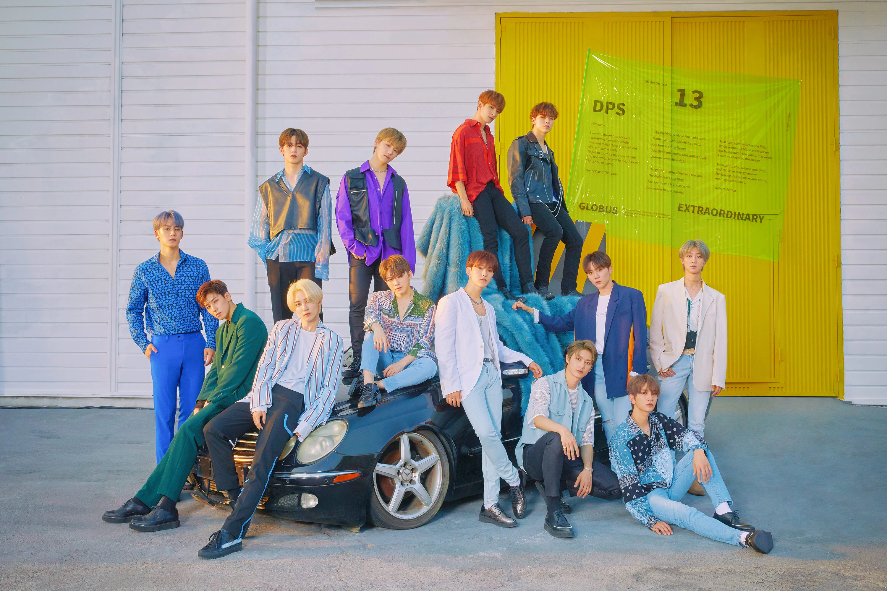 SEVENTEEN в ярких цветах - 1
