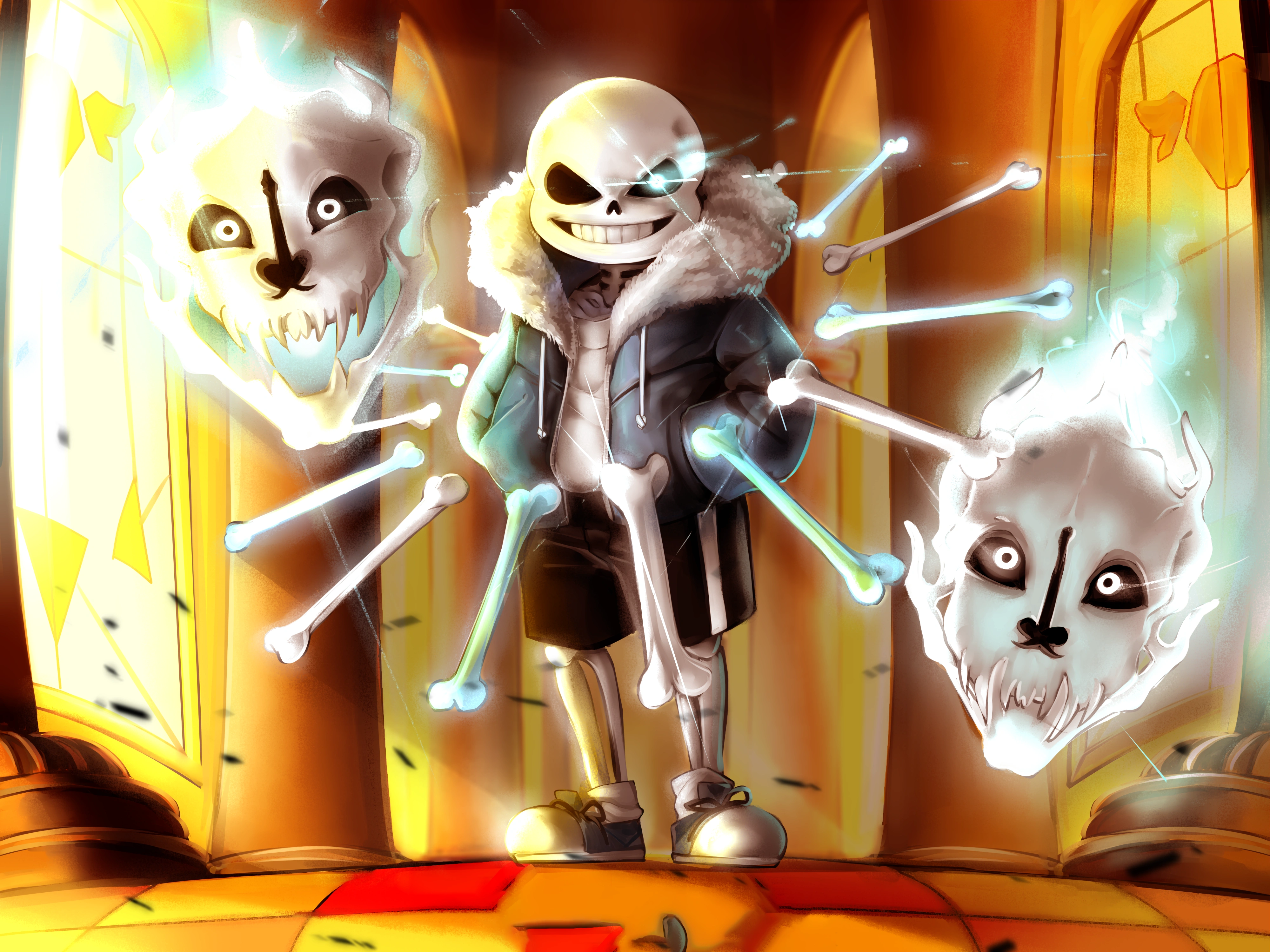 Undertale — Скелет Санс - 1