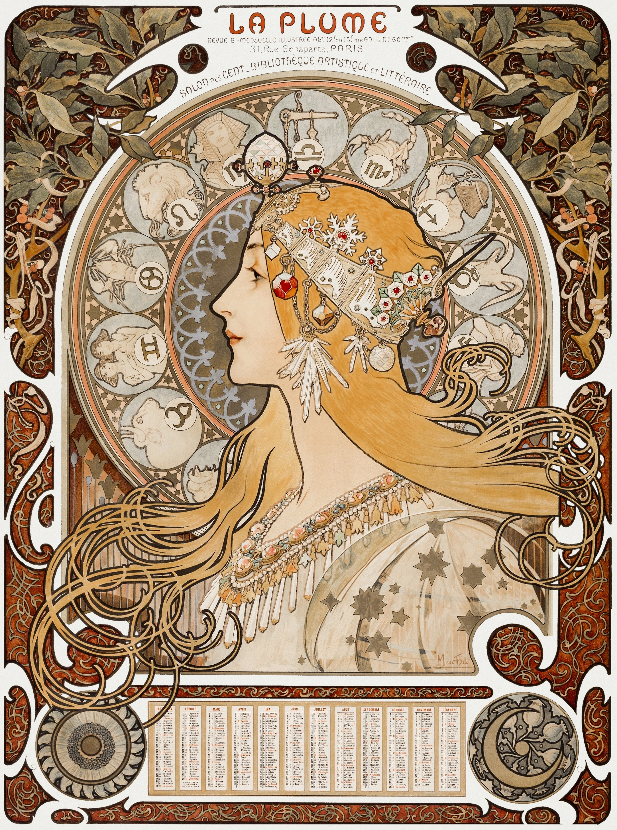 La Plume, Zodiaque — Художественно-литературный салон - 1