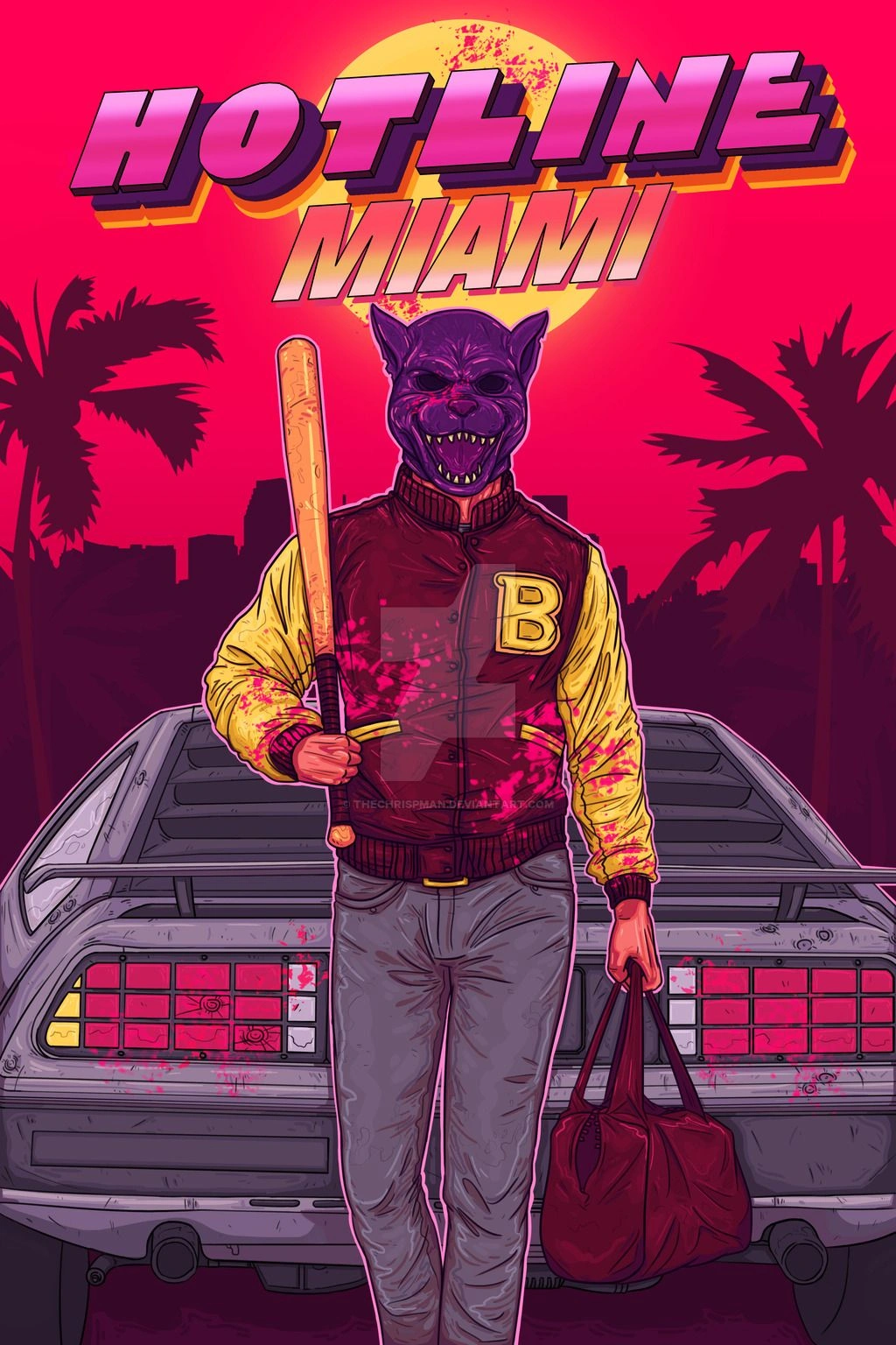 Hotline Miami — Яркий ретро киберпанк - 1