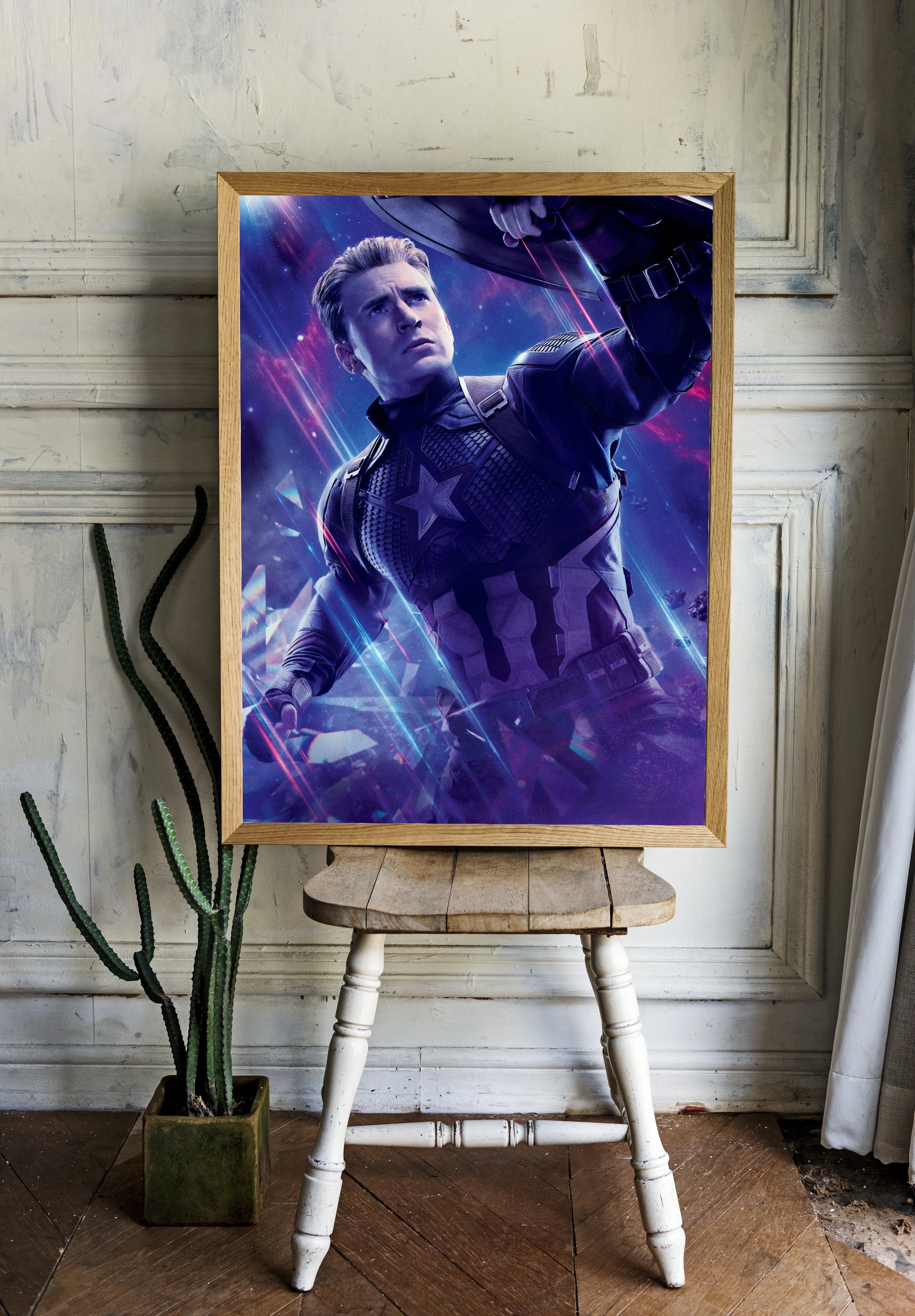 Капитан Америка в динамике космического боя - 2