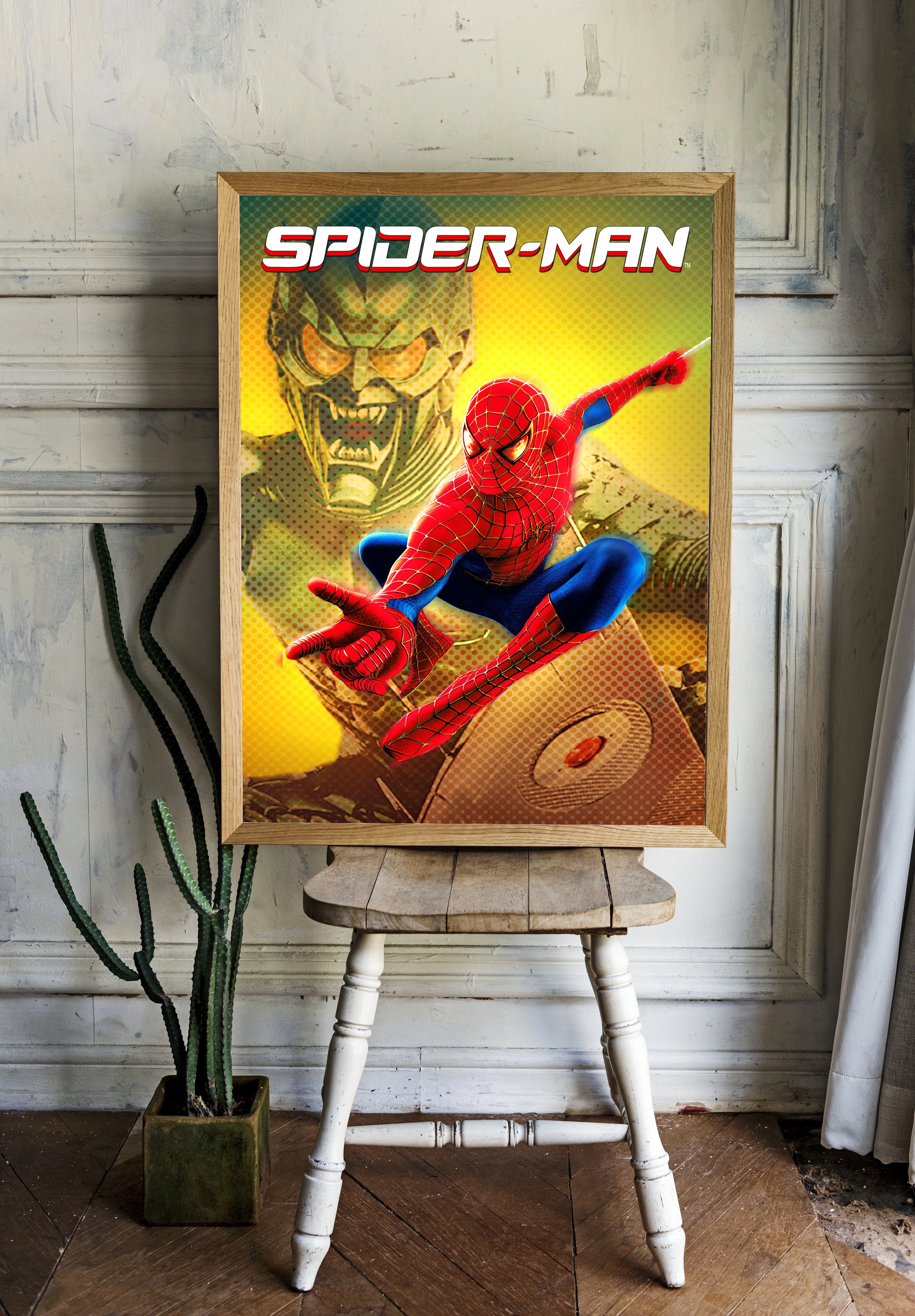 Яркая графика Человека паука и Зелёный гоблин - 2