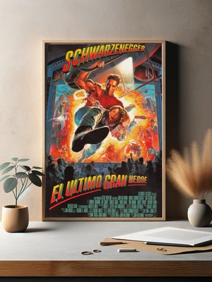 Арнольд Шварценеггер в классическом фильме — Последний киногерой - 3