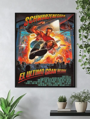 Арнольд Шварценеггер в классическом фильме — Последний киногерой - 4