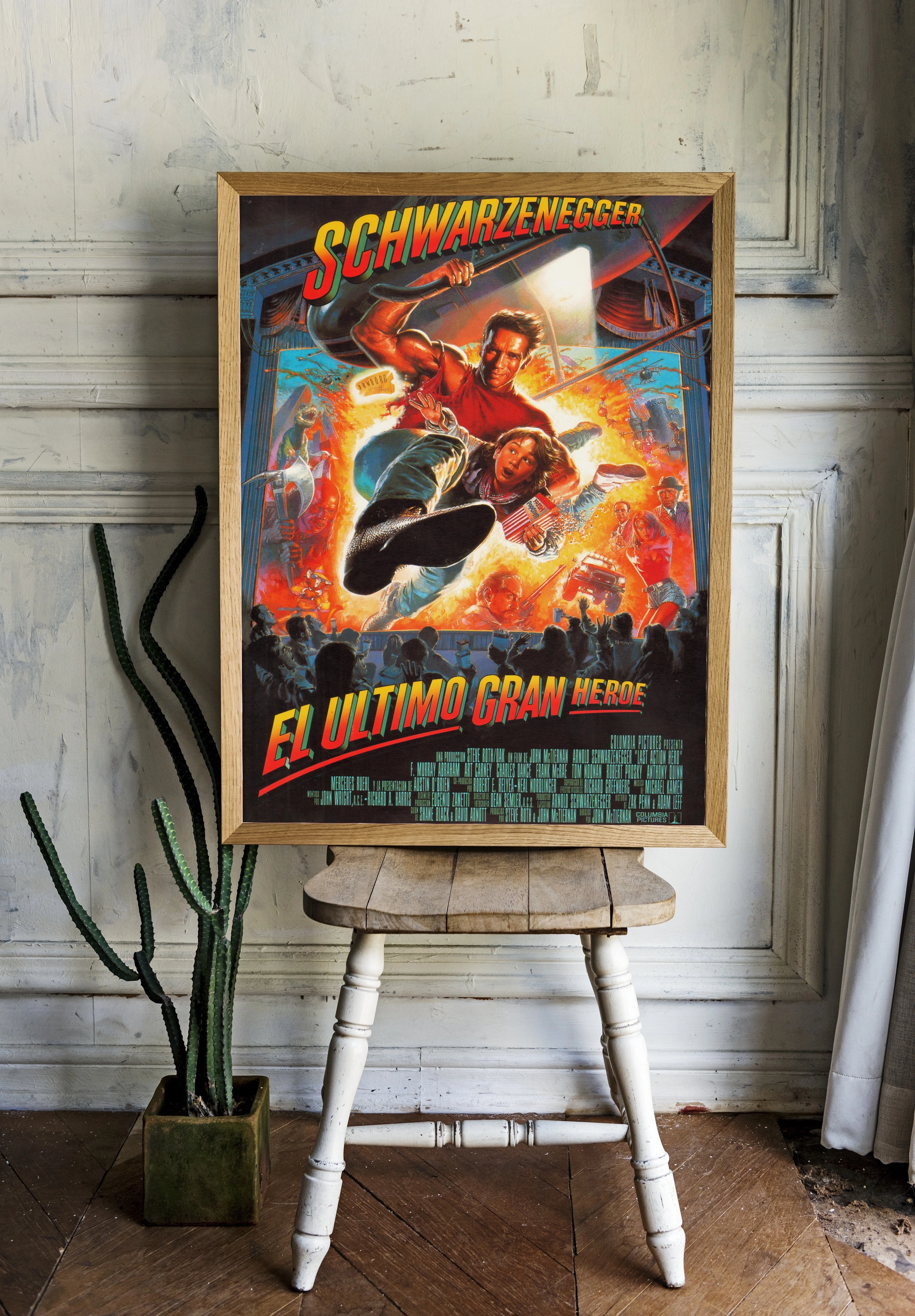 Арнольд Шварценеггер в классическом фильме — Последний киногерой - 2