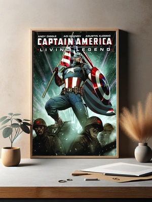 Капитан Америка в боевой стойке - 3