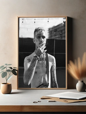 Lil Peep в стиле гранж - 3