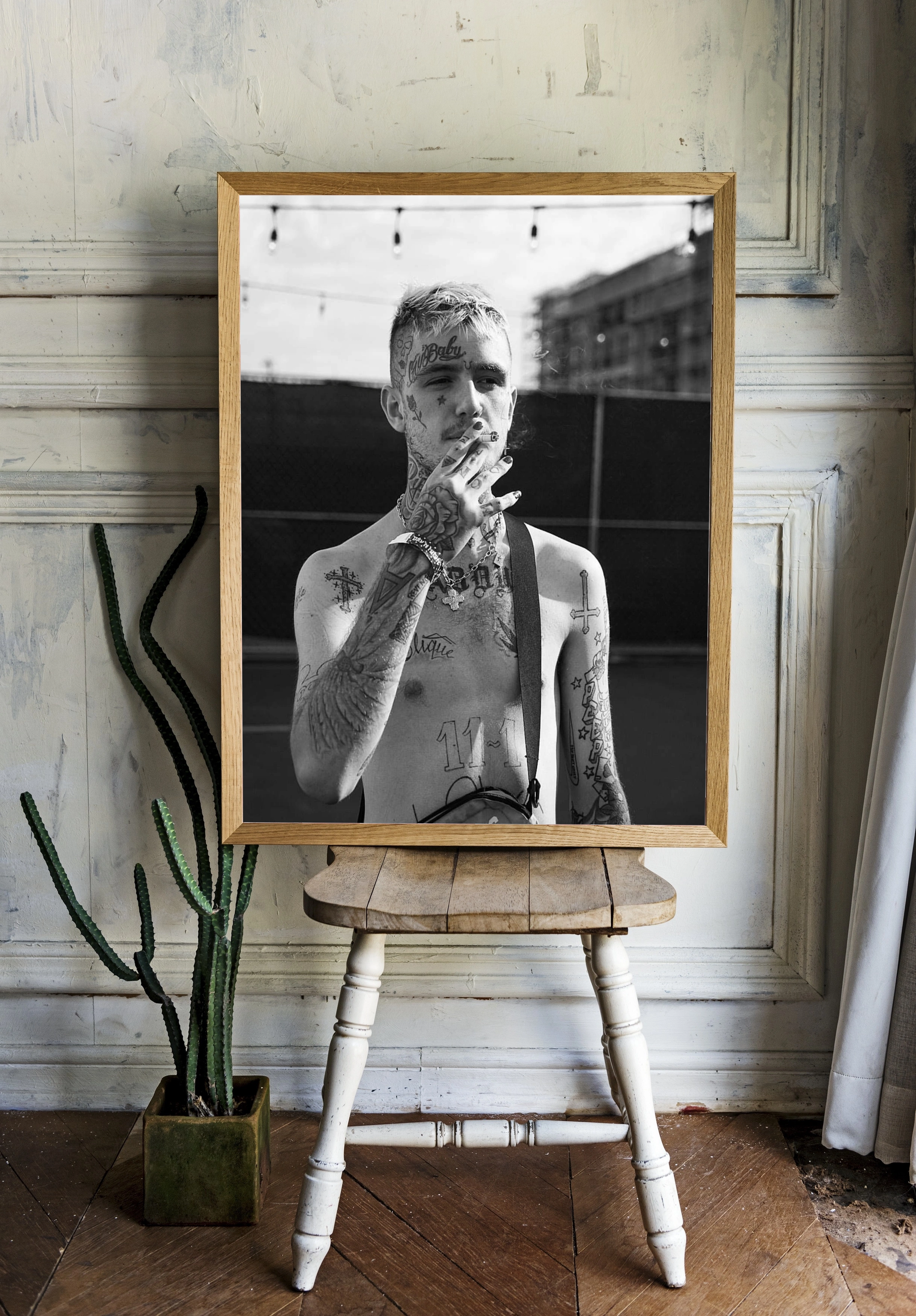 Lil Peep в стиле гранж - 2