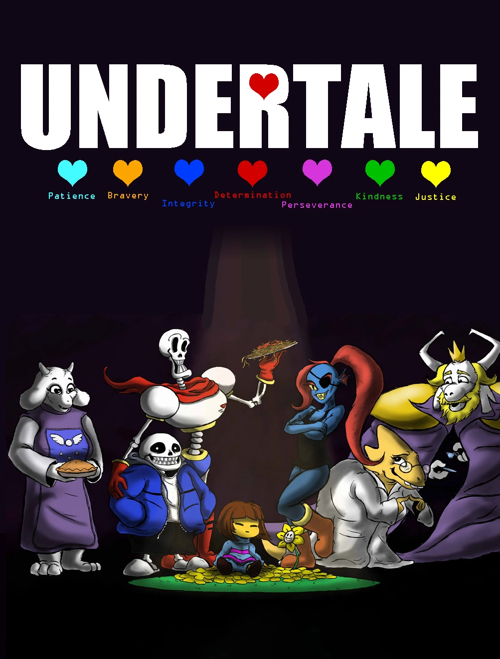 Undertale — Герои и доброта в темноте - 1