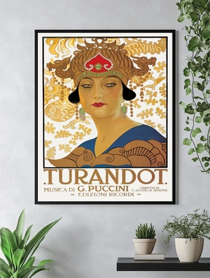 Промо-афиша оперы Джакомо Пуччини — Турандот 1926 - 4
