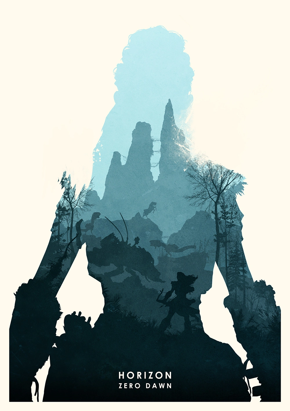 Horizon Zero Dawn — Силуэт главного героя - 1