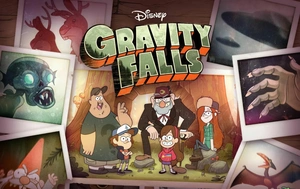 Мистический лес и герои Gravity Falls - 1