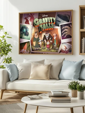 Мистический лес и герои Gravity Falls - 3