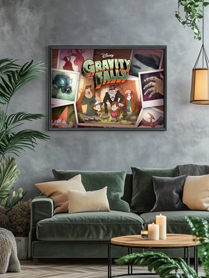 Мистический лес и герои Gravity Falls - 5