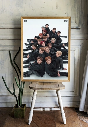 NCT 2018 в черном образе - 2