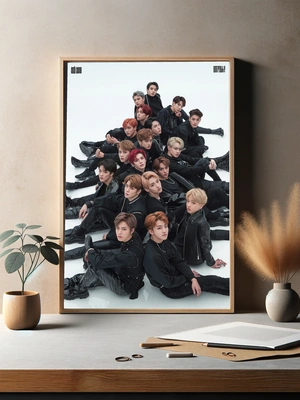 NCT 2018 в черном образе - 3