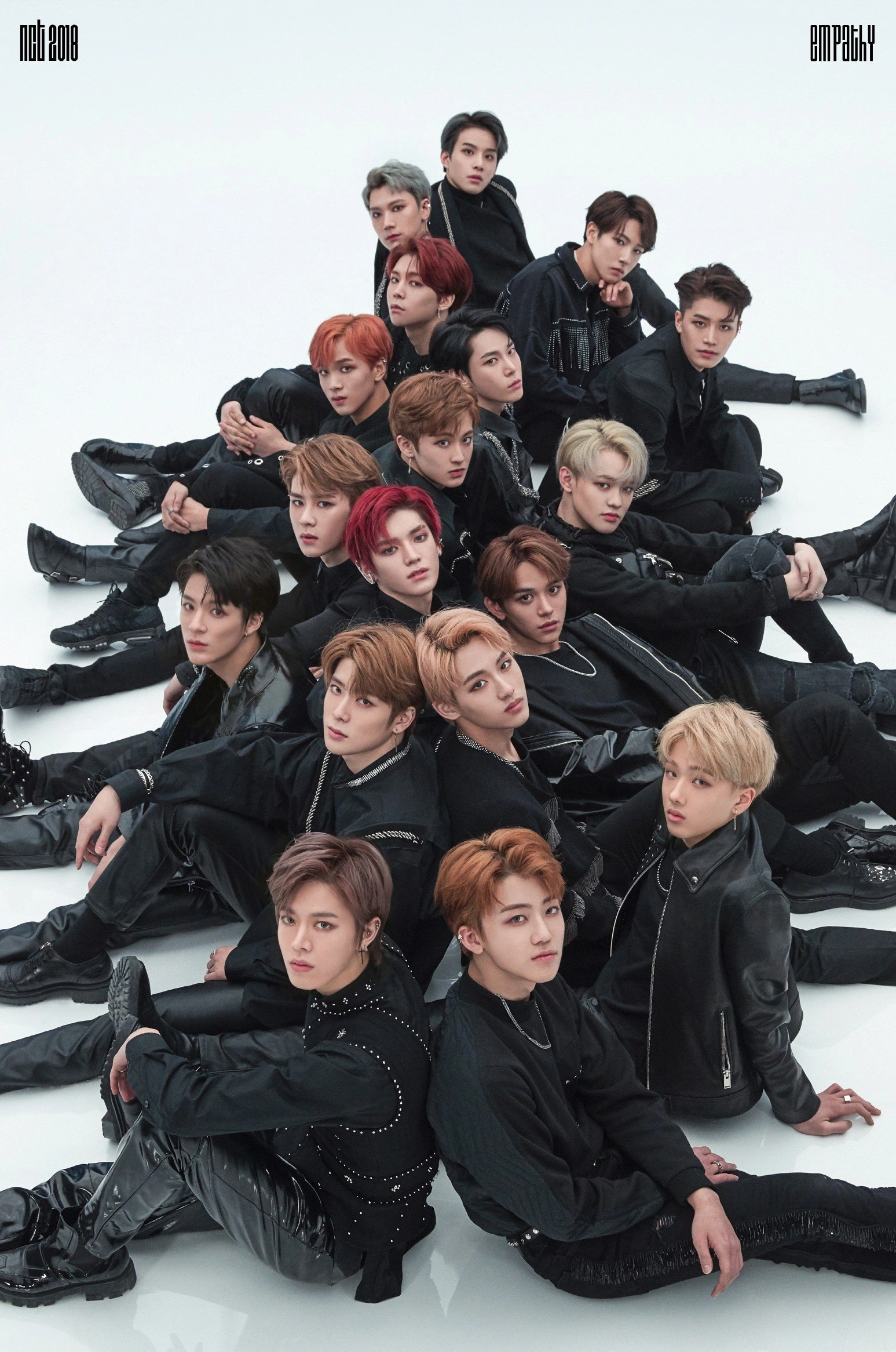 NCT 2018 в черном образе - 1