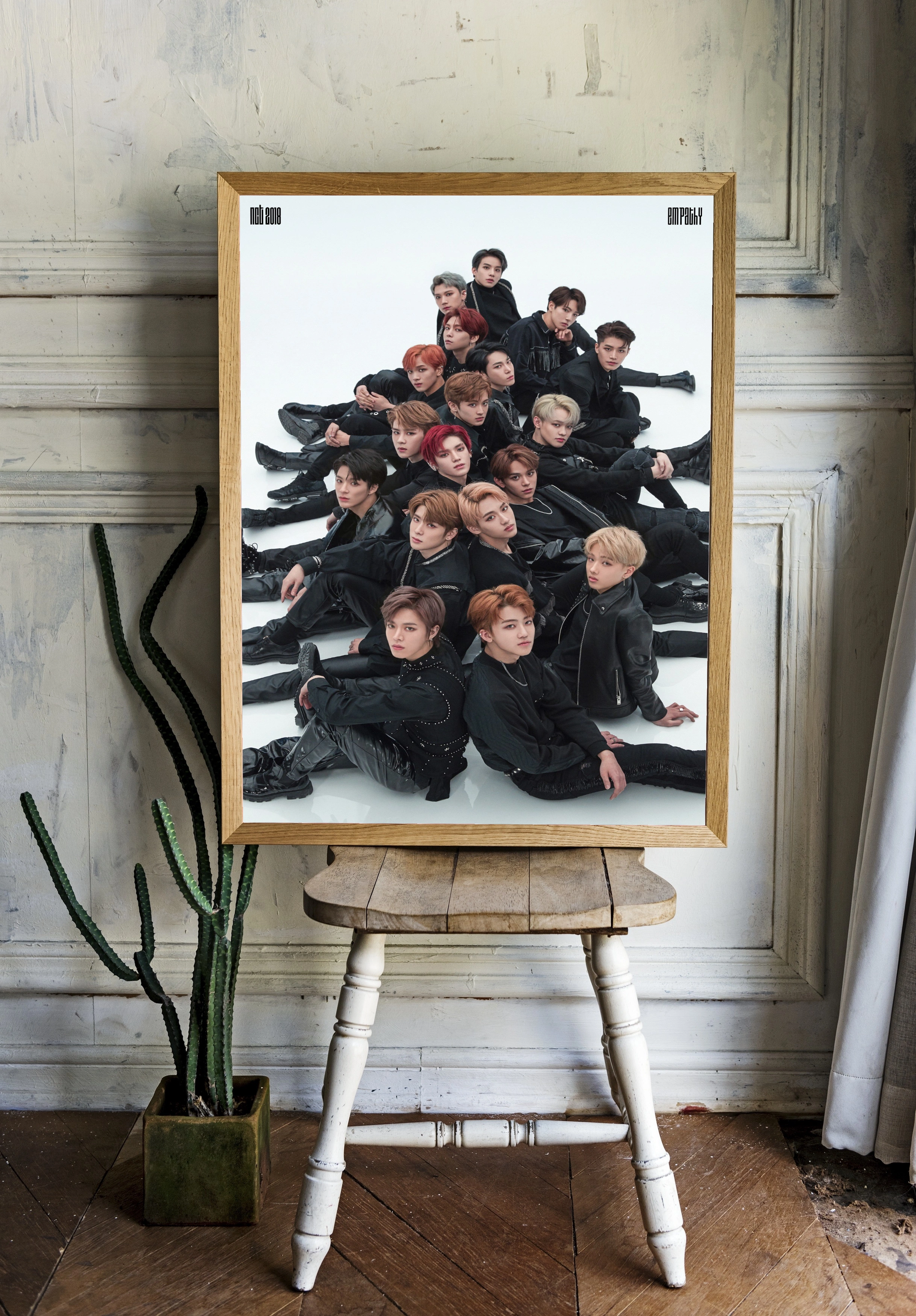 NCT 2018 в черном образе - 2
