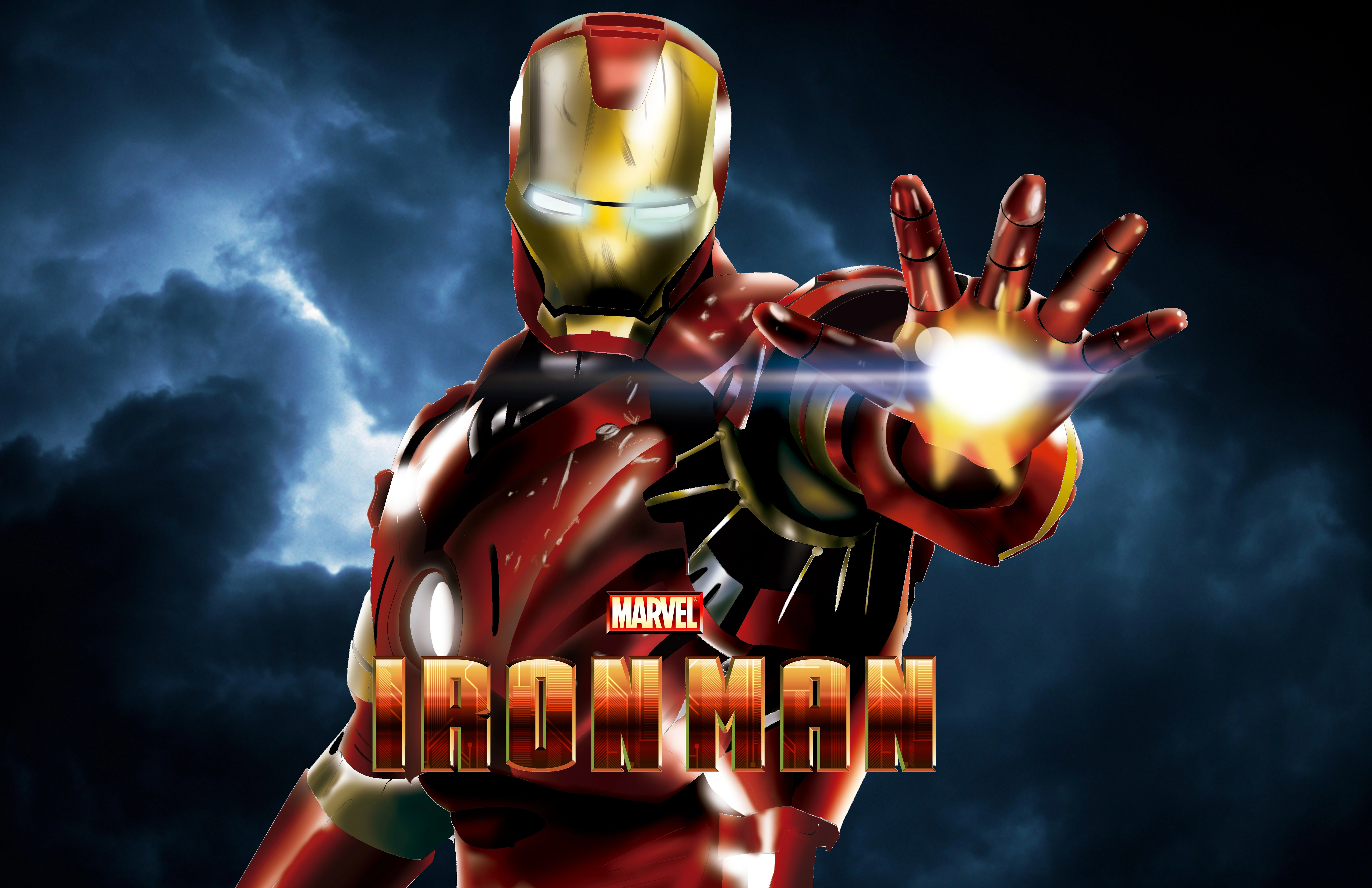 Iron Man в динамике и свете - 1