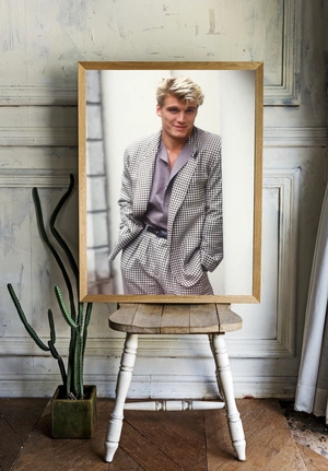 Дольф Лундгрен в стиле 1980-х - 2