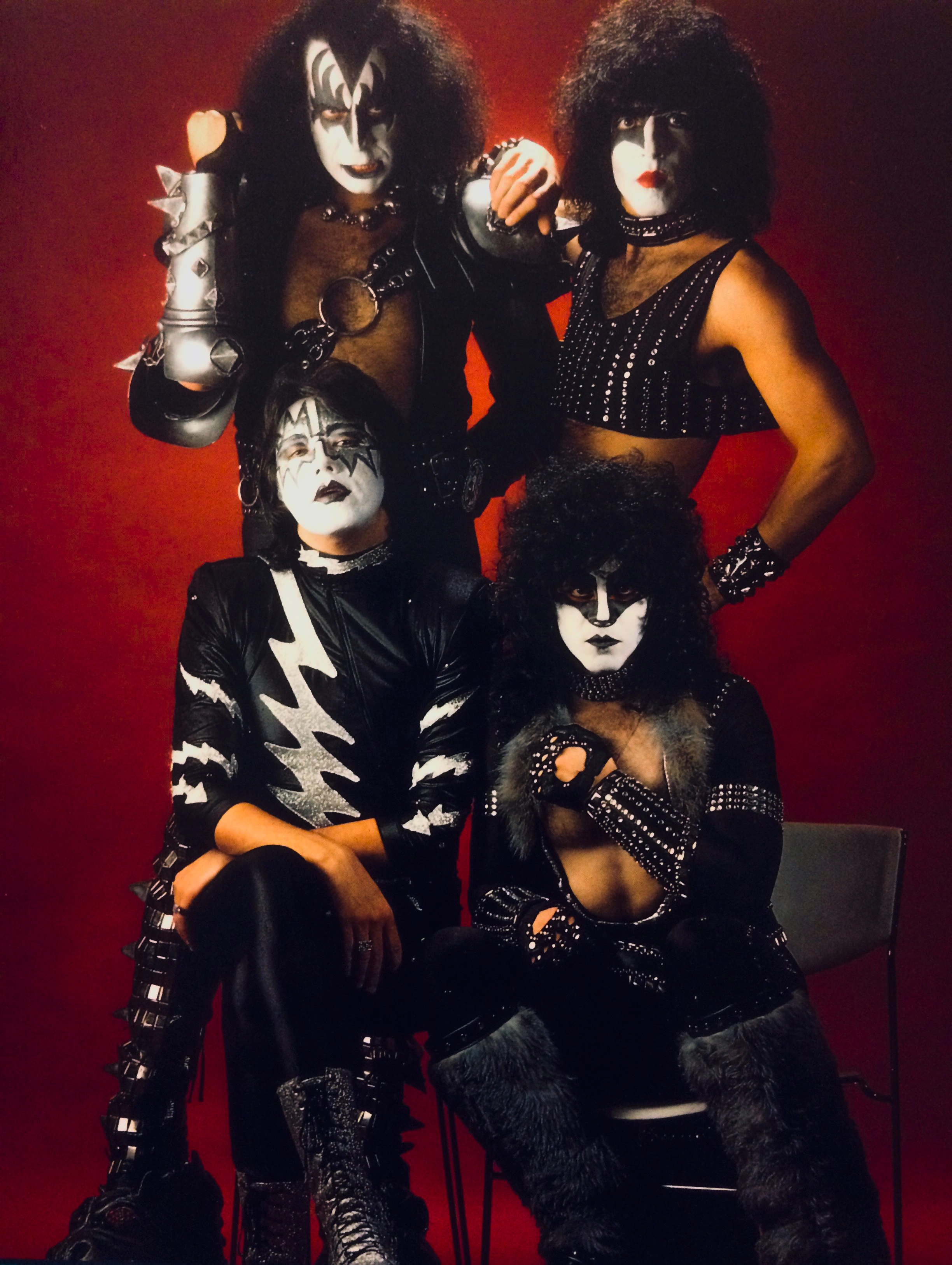 Стильный образ рок-группы KISS - 1