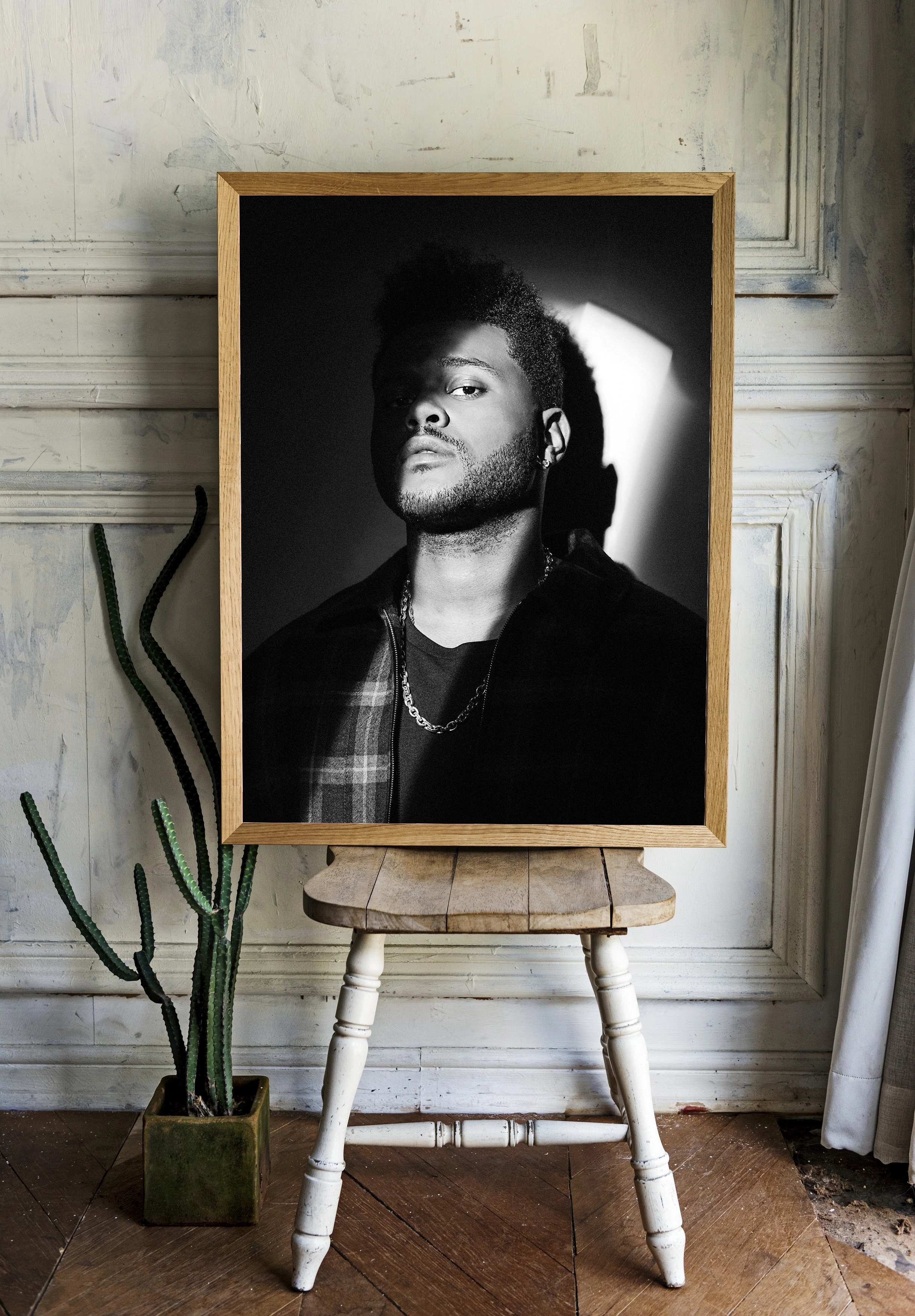 Портрет The Weeknd в задумчивом настроении - 2