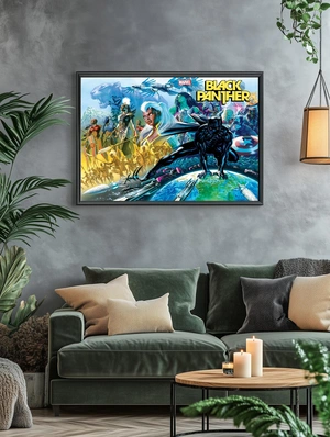 Черная Пантера и герои Marvel в динамике - 5