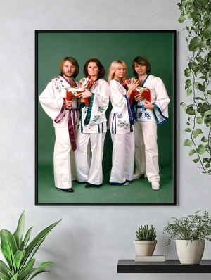ABBA в ярких национальных костюмах - 4