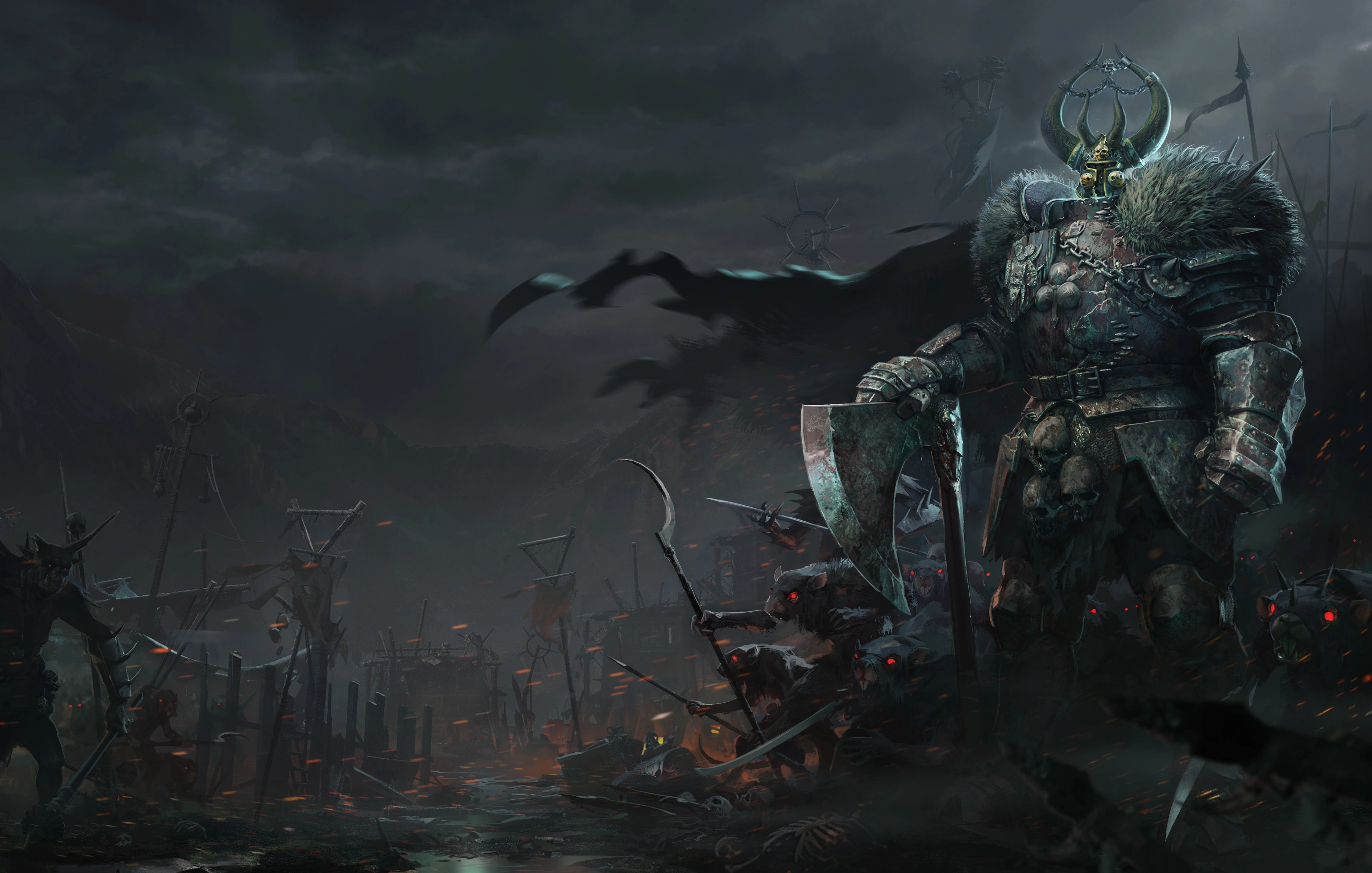 Warhammer — Тёмный воин и армия - 1