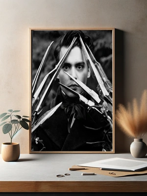 Готический образ Джонни Депп в образе Эдварда Руки-ножницы - 3