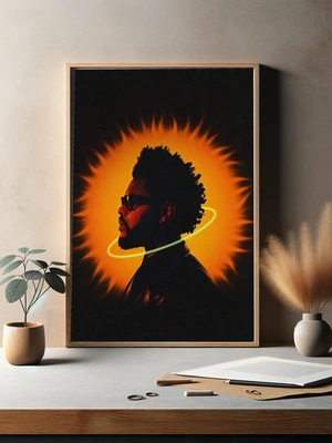 The Weeknd в сиянии света - 3