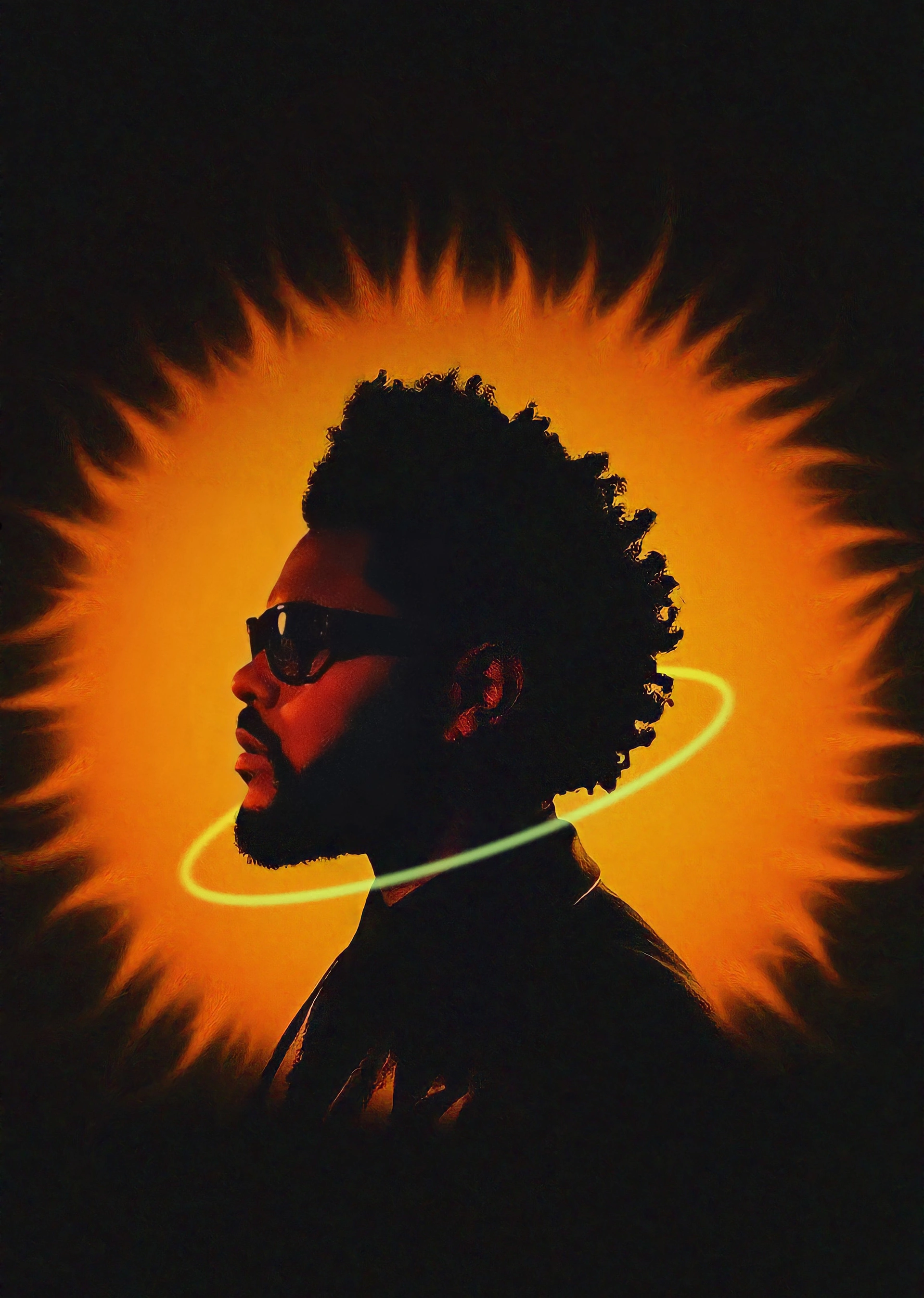 The Weeknd в сиянии света - 1