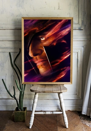 Темный Магнето в огненной ауре - 2