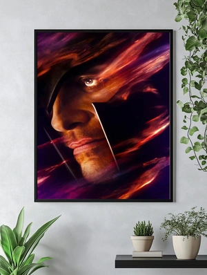 Темный Магнето в огненной ауре - 4