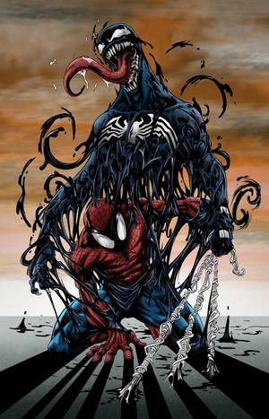 Яркий дуэт Венома и Человека-паука - 1