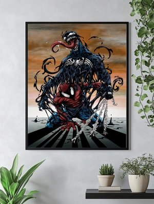 Яркий дуэт Венома и Человека-паука - 4