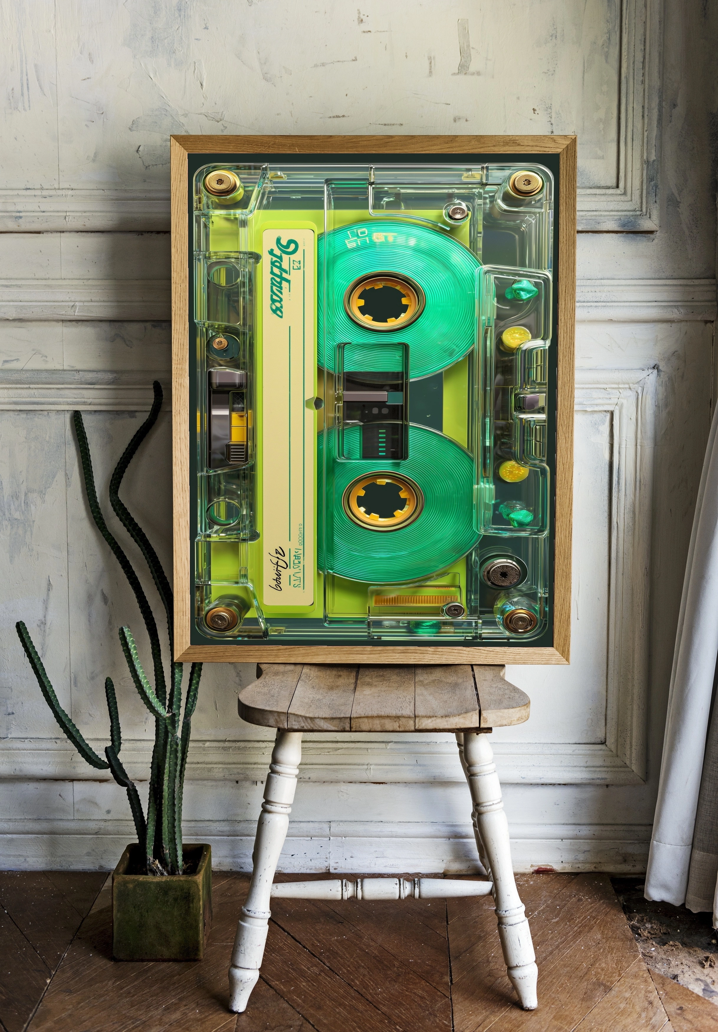 Яркая кассета в ретро-стиле - 2