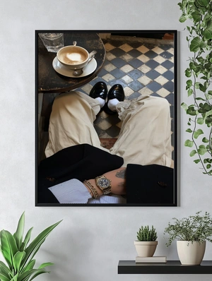 Элегантный утренний кофе с стильными деталями - 5