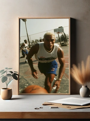 Энергия уличного баскетбола в солнечном Лос-Анджелесе - 3