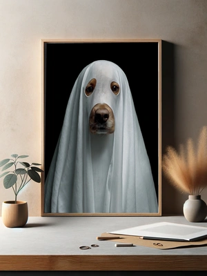 Собака в простыне: забавный призрак - 3