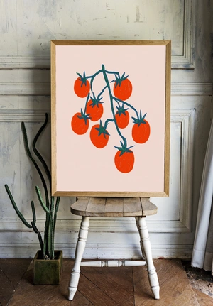 Яркие помидоры на ветке - 2