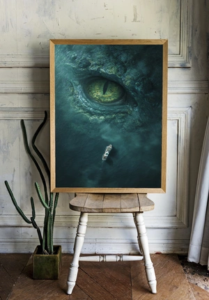 Гигантский глаз морского чудовища - 2