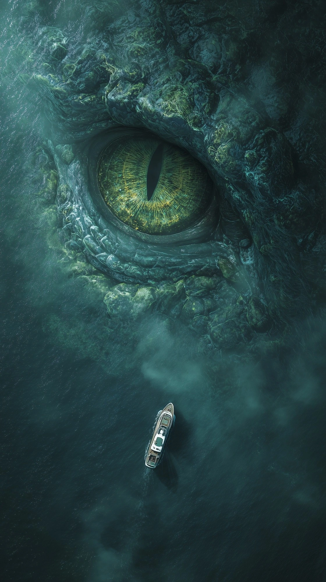 Гигантский глаз морского чудовища - 1