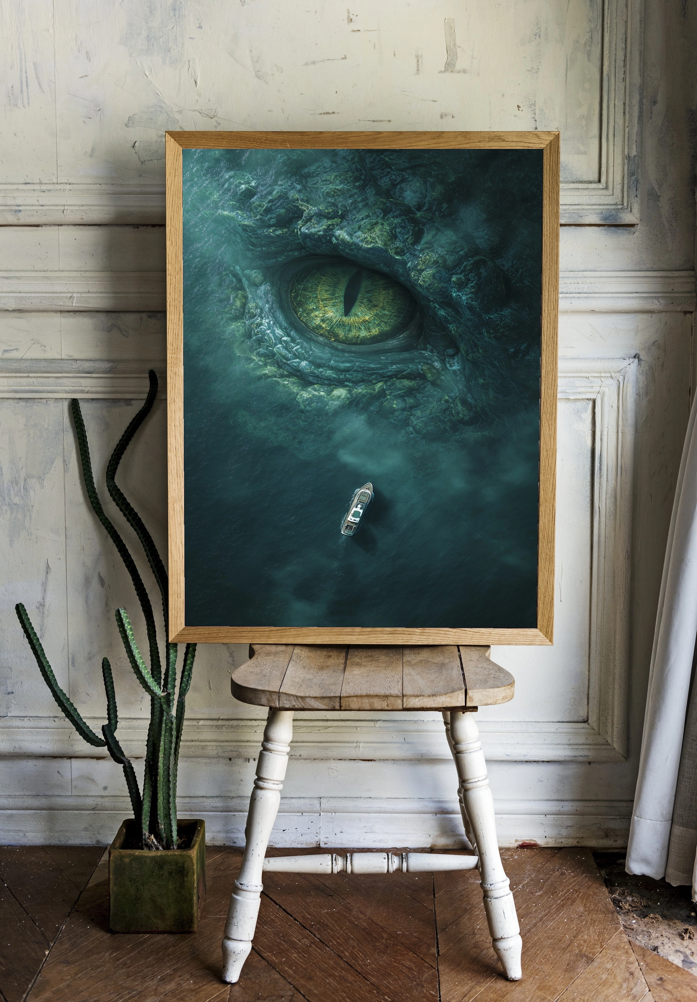 Гигантский глаз морского чудовища - 2