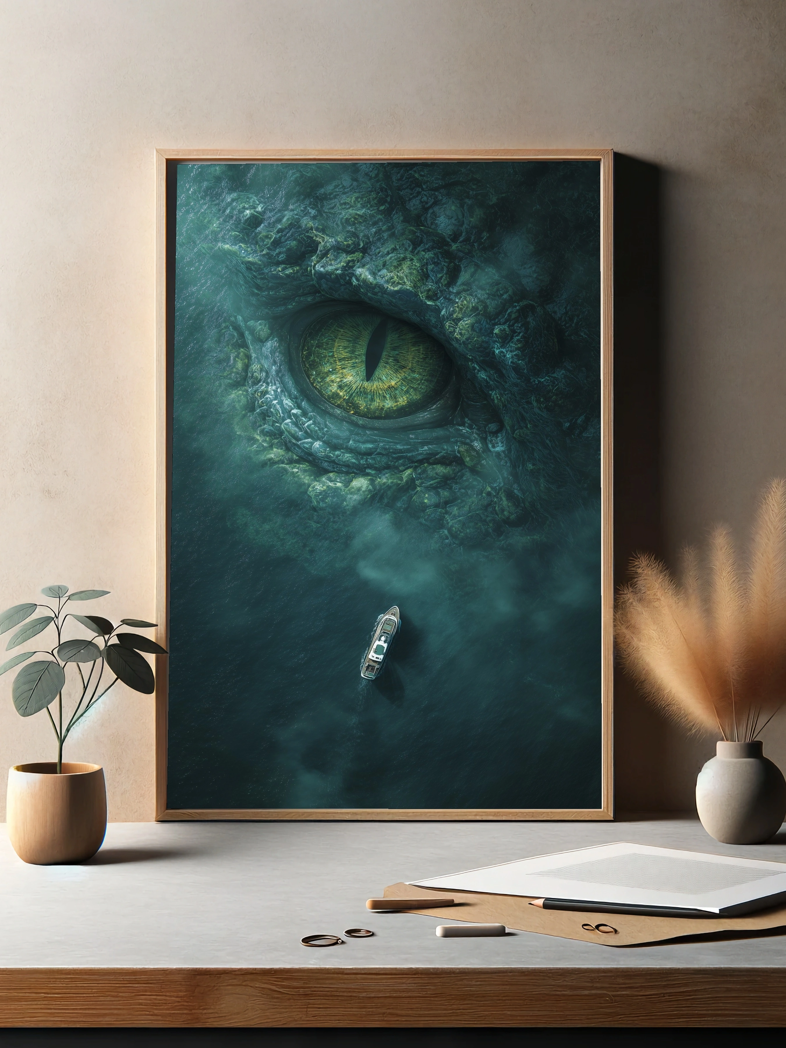 Гигантский глаз морского чудовища - 3